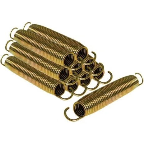 Salta trampolinfjedre rund 10 stk. - gul