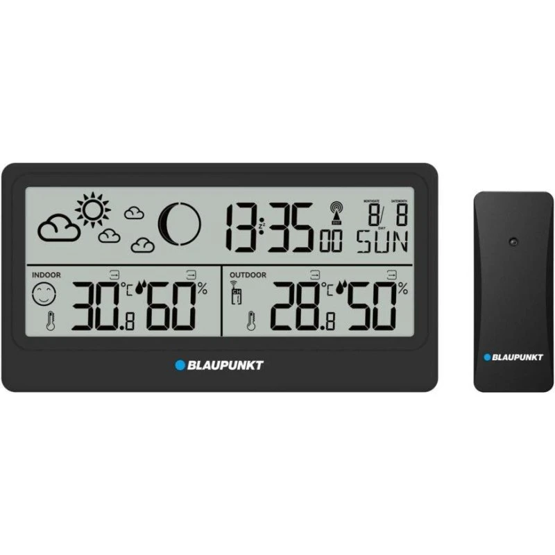 Blaupunkt WS20BK Vejrstation, sort