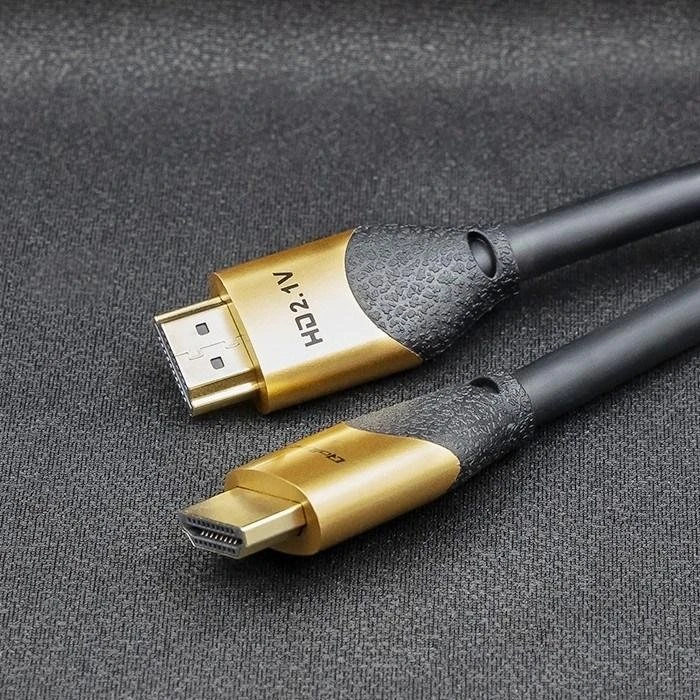 Qoltec HDMI 2.1 Ultra High Speed 8K 60Hz, 5 m, sort