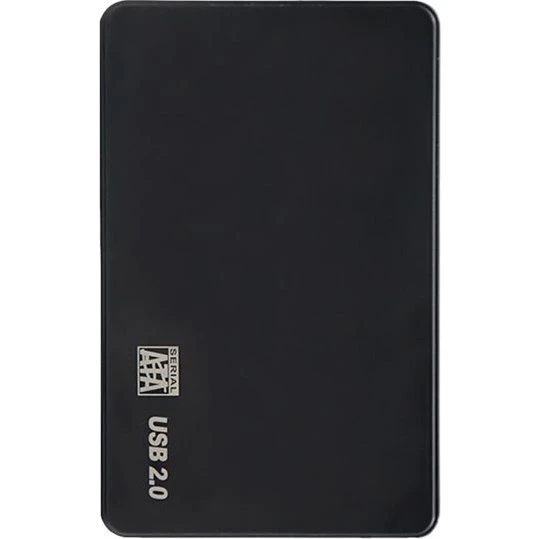 Qoltec SSD Kabinet 2.5" SATA3 USB 2.0, Sort