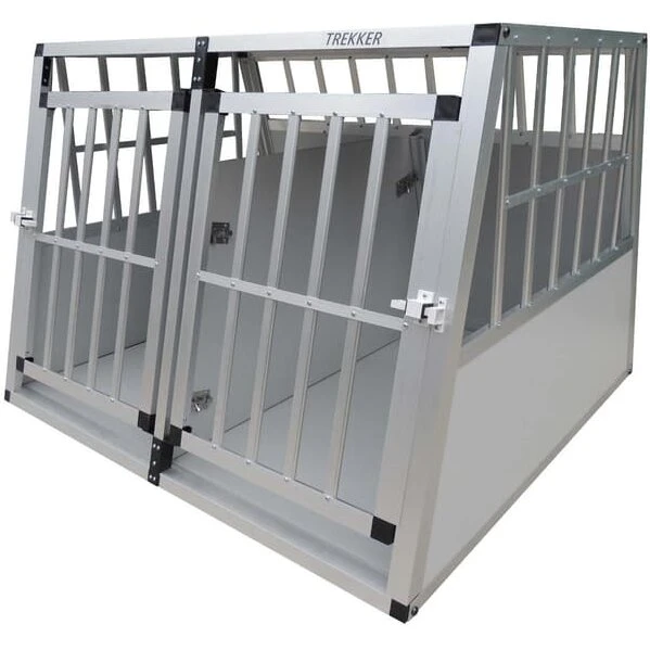 Trekker Hundebur L 89x69x50 cm i aluminium