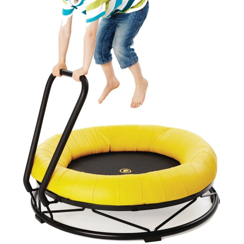 Gonge Trampolin Ø103 cm - Gul, fra 3 år