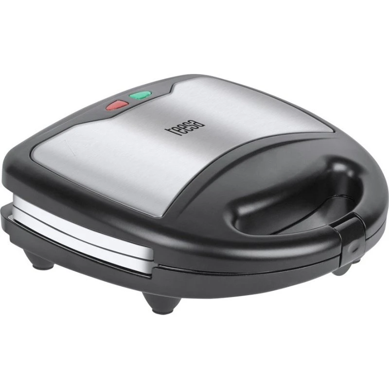 Teesa TSA3221 800W Sandwich Toaster Sort/Rustfrit Stål