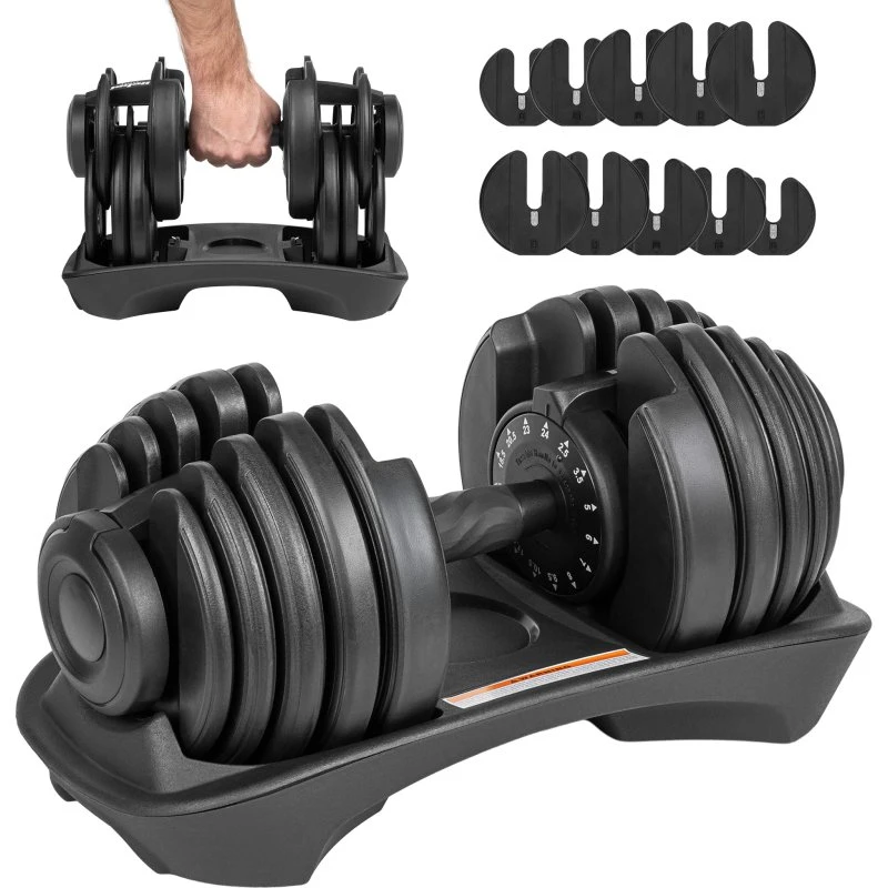 Rebel Active Justerbar Håndvægt 24 kg