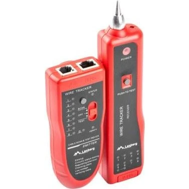 Lanberg NT-0501 Netværkstester, sort/rød