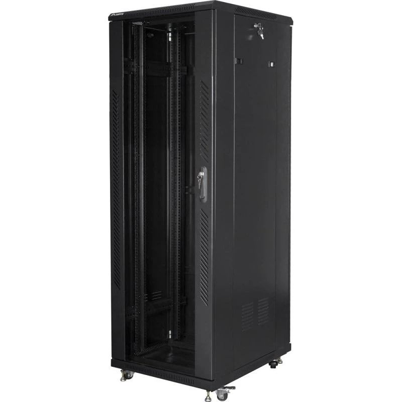 Lanberg FF01-6837-12B 37U fritstående rackskab, sort