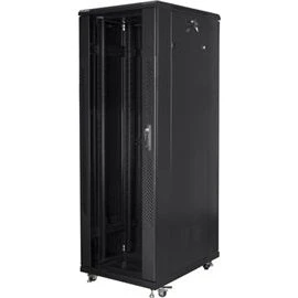 Lanberg FF01 Series 800x800 Rack, 47U, Sort, med 4 Køleblæsere