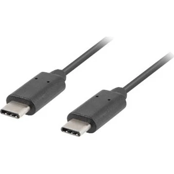 Lanberg USB-C kabel 1m sort