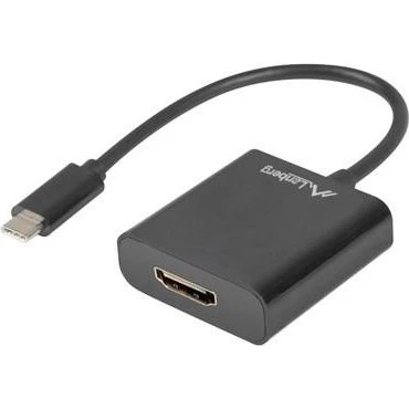 Lanberg USB-C til HDMI adapter 15 cm