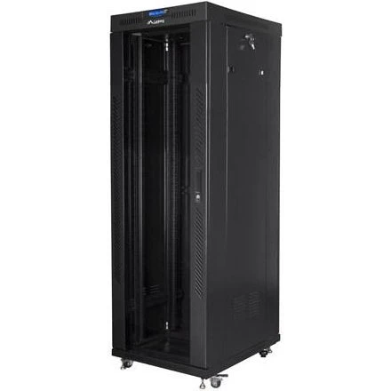 Lanberg 37U Gulvstående Rackskab 19" Sort (600×800 mm)
