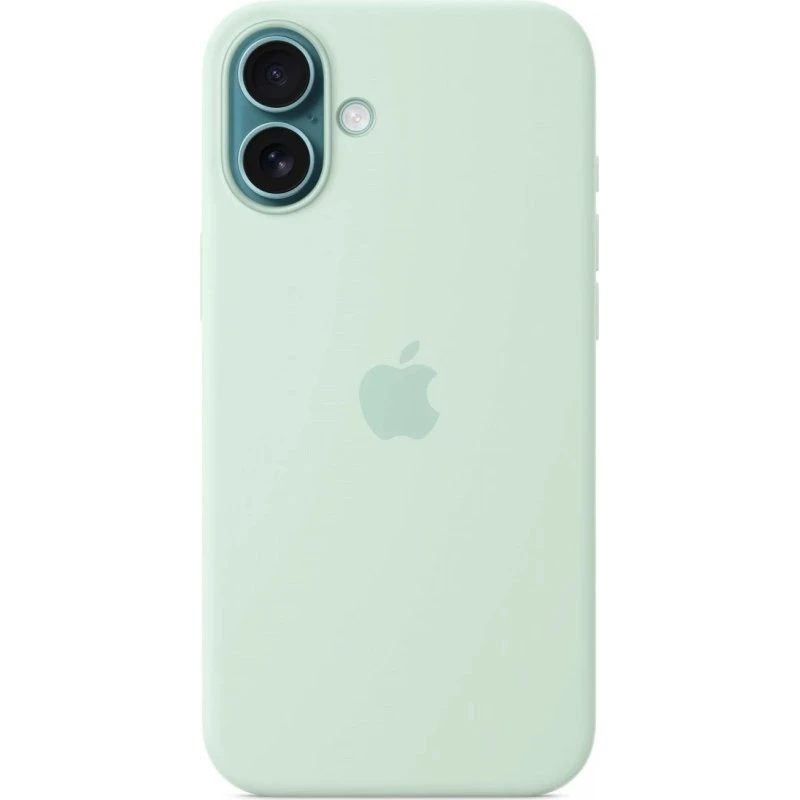 Apple iPhone 16 Plus Silikonecover MagSafe Aquamarine