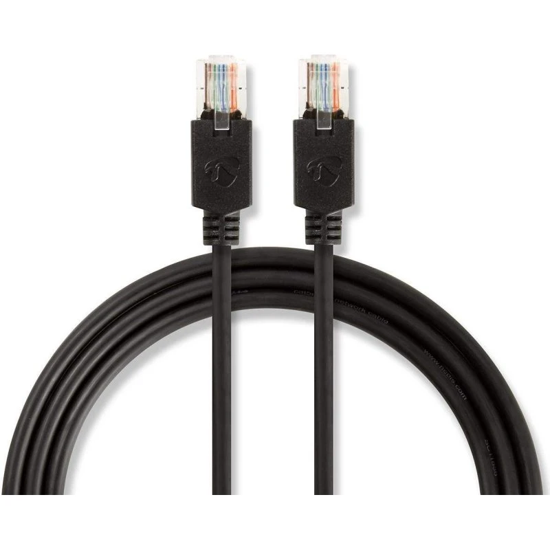 CAT5e U/UTP netværkskabel 15 m, antracit, LSZH