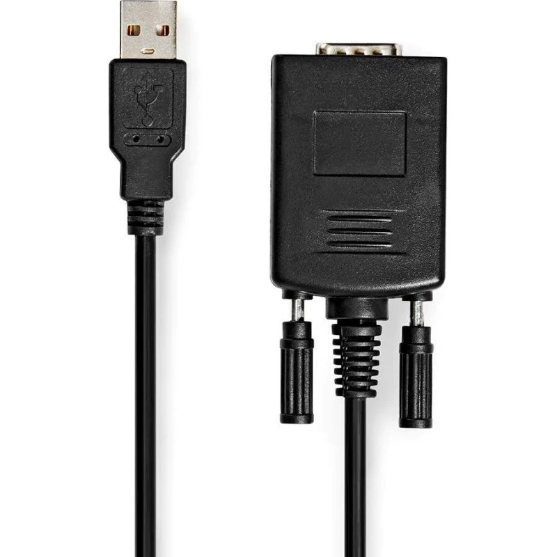 Nedis USB til DB-9 Adapter, 90 cm, Sort