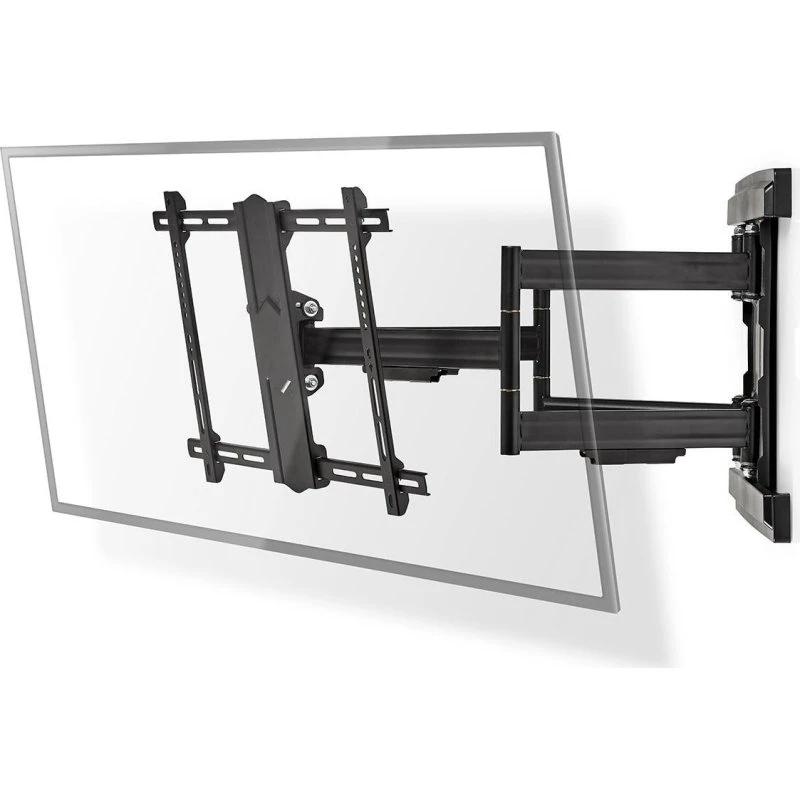 Nedis TVWM6551BK Fuld Motion Vægbeslag, Sort, 37-80", 70 kg