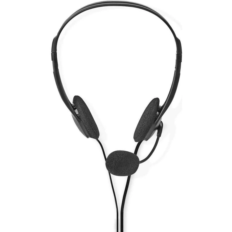 Nedis PC-headset On-Ear Stereo 2x 3.5 mm Sort