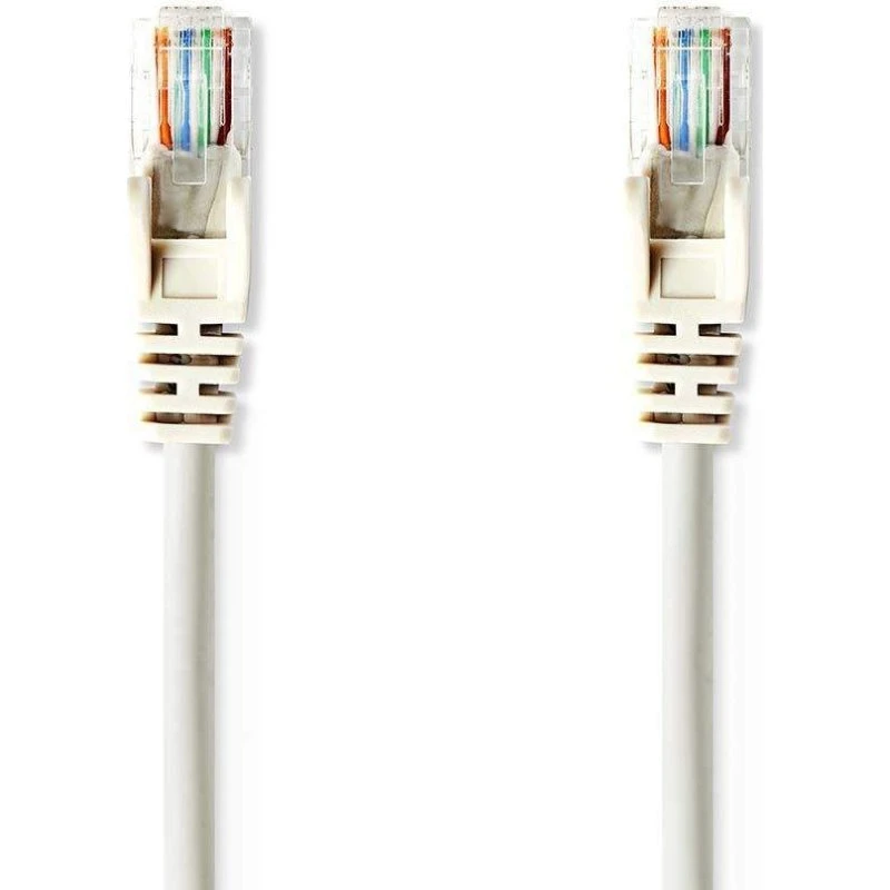 CAT5e netværkskabel 5 m, grå, U/UTP, RJ45, PVC