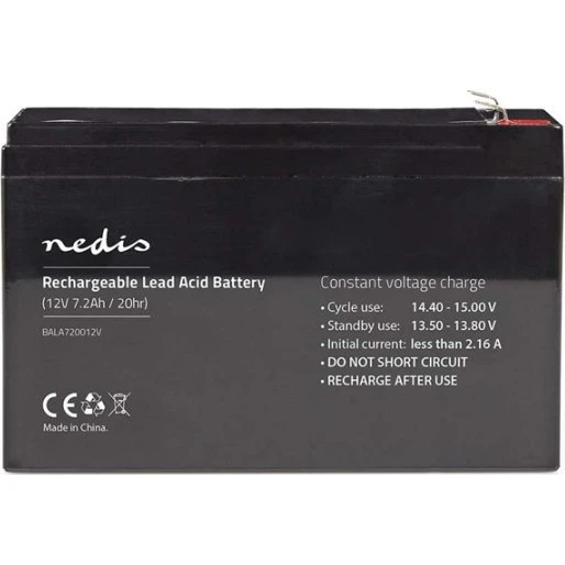 Nedis BALA720012V 12 V 7200 mAh blybatteri