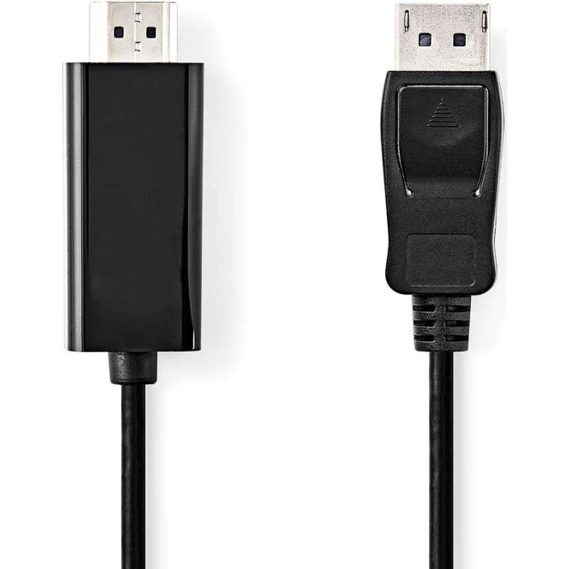 Nedis DisplayPort/HDMI Adapterkabel 2 m, Sort