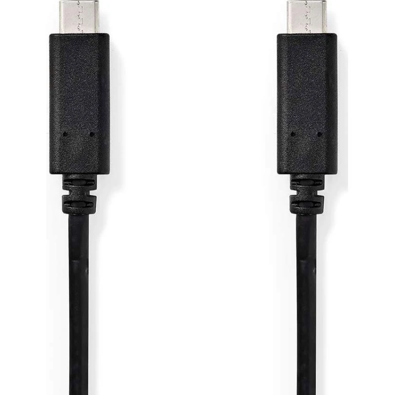 Nedis USB-C 1 m 60 W 4K@60Hz nikkelplateret kabel
