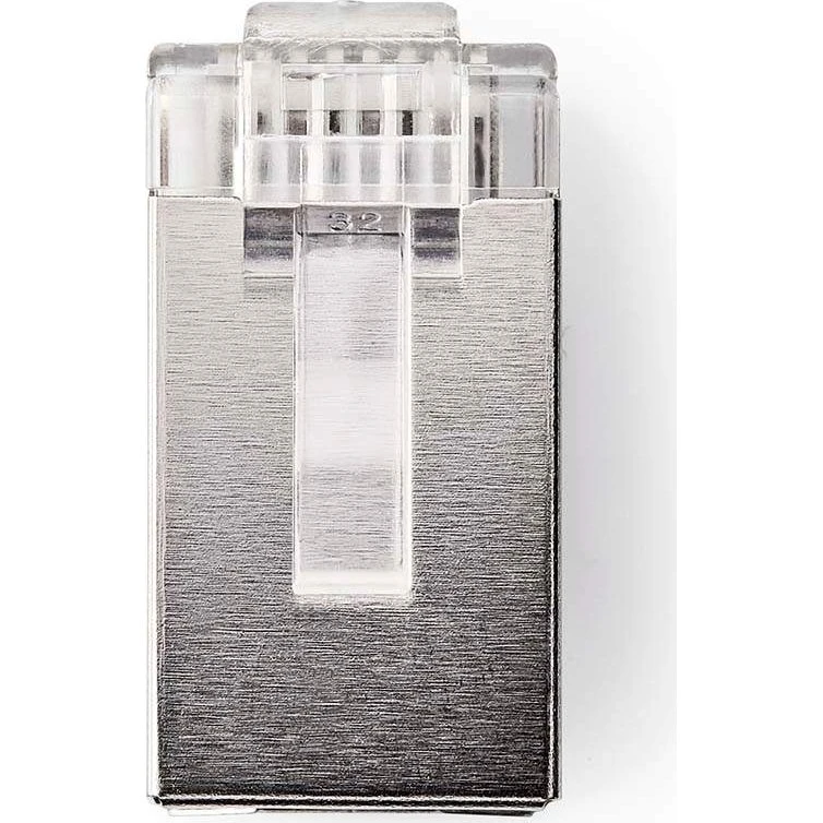 Nedis RJ45-stik Han STP CAT6 Guldplateret 10 stk. Transparent