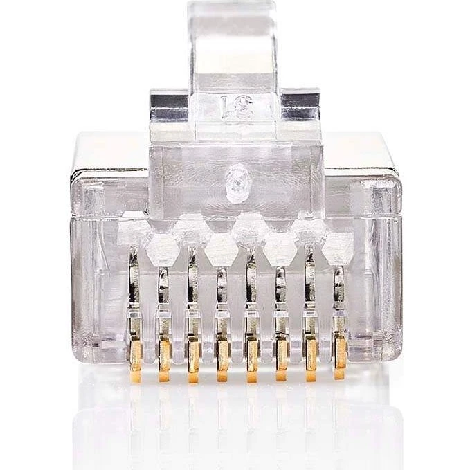 Nedis RJ45-stik Han, Guldplateret, 10 stk.