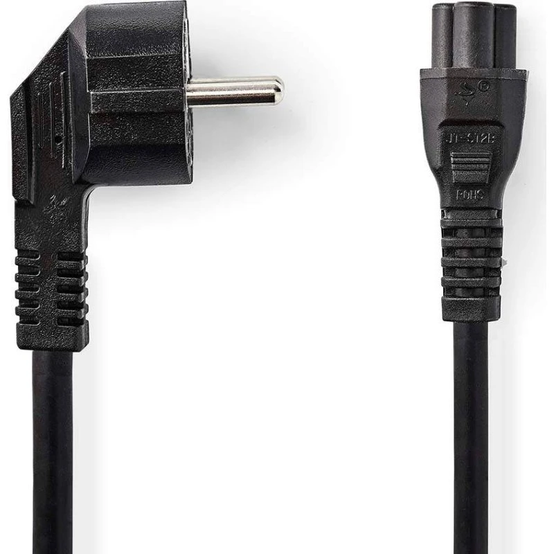 Nedis Strømkabel CEE 7/7 til IEC C5, 2 m, vinklet, 10 A