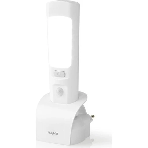 Nedis Orientering LED Lys & Torch, Hvid, 1,30 W