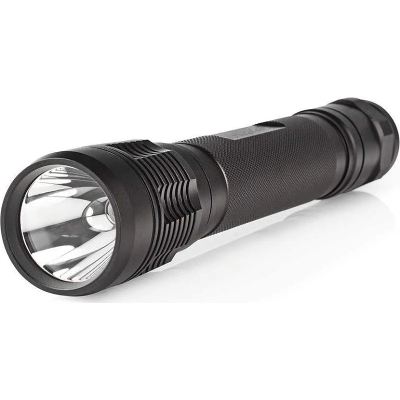 Nedis LED lommelygte 10W 500lm vandtæt, sort