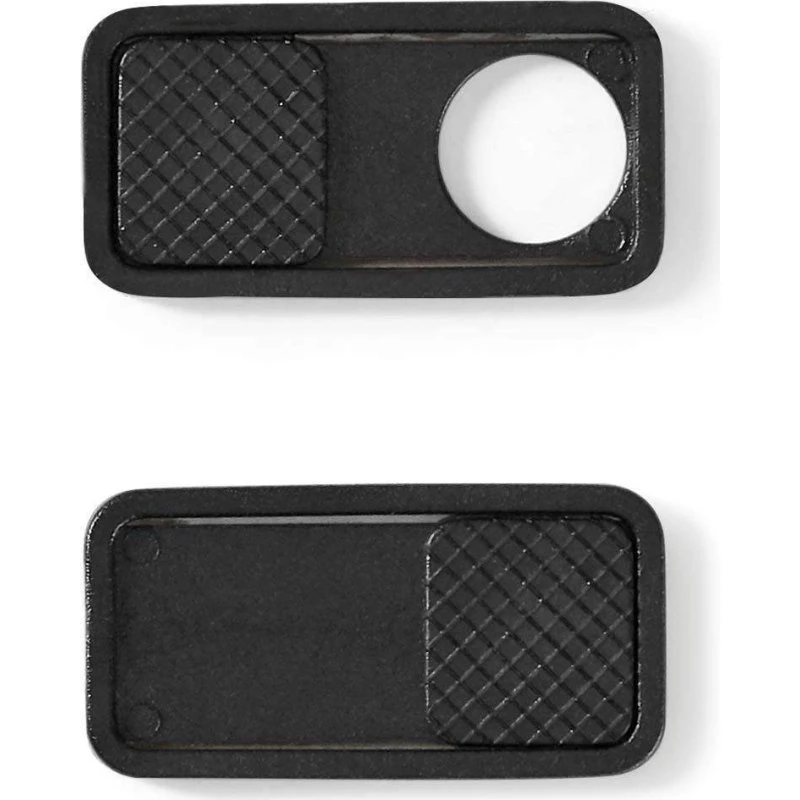 Nedis Webcam Cover, Plastik, Sort, 1 stk