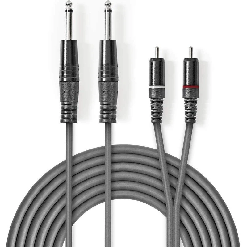 Nedis OnStage 3 m Audiokabel 6,35 mm til RCA