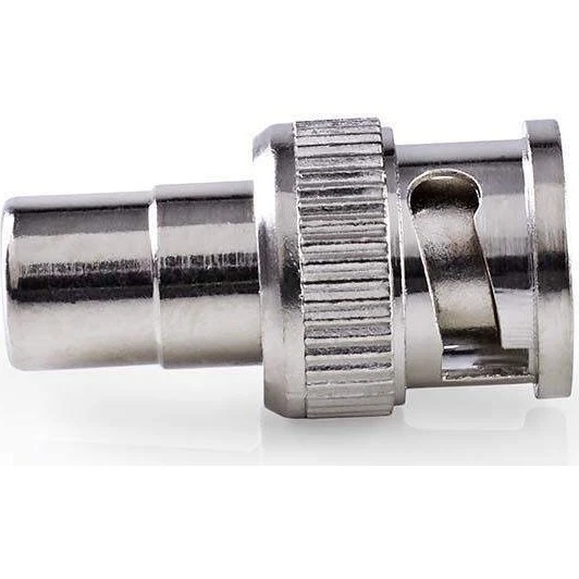 Nedis Aerial Adapter BNC Han til RCA Hun, 10 stk., Sølv