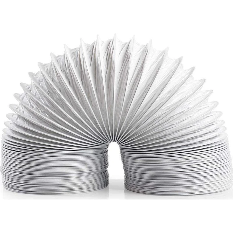 Nedis Ventilationsslange 1,5 m, 100 mm, hvid