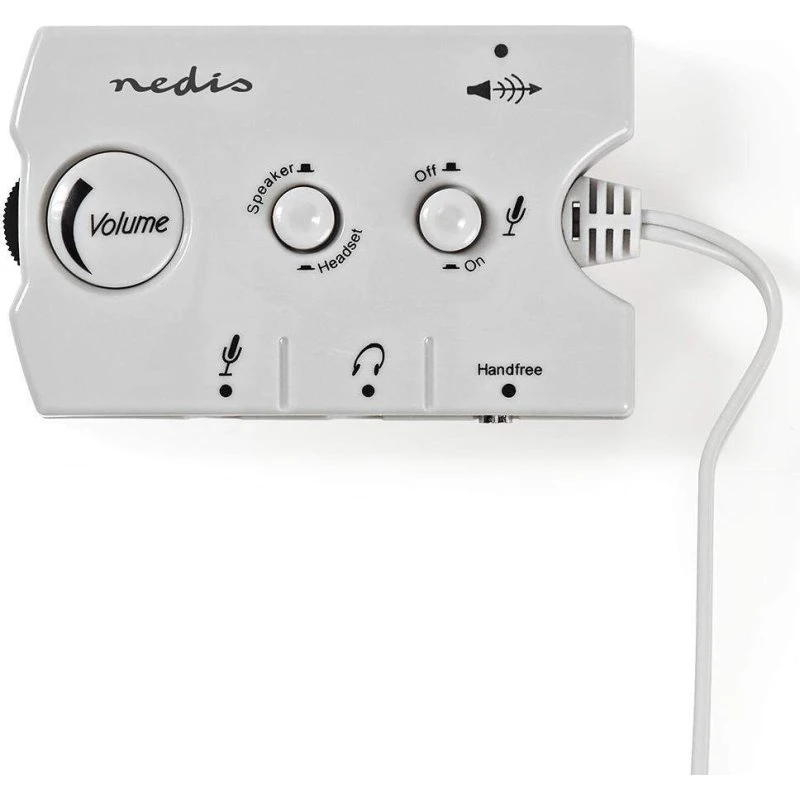 Nedis Audio Minijack Switch 2x3,5mm til 3x3,5mm/2,5mm