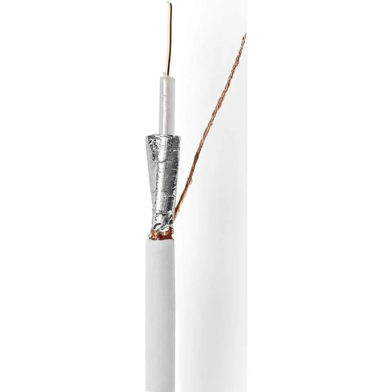 ECA RG59U Coax Kabel 100m Hvid