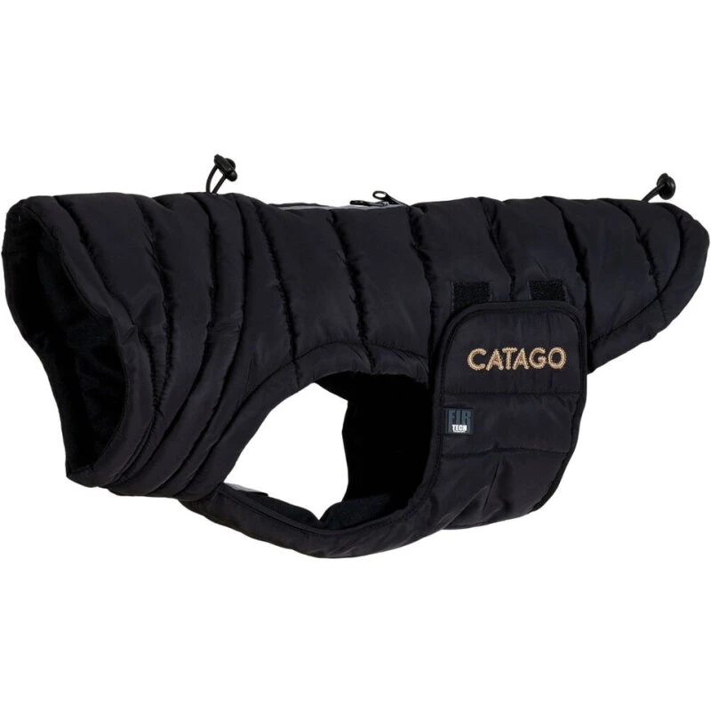 CATAGO FIR-Tech puffer hundedækken Sort 65 cm