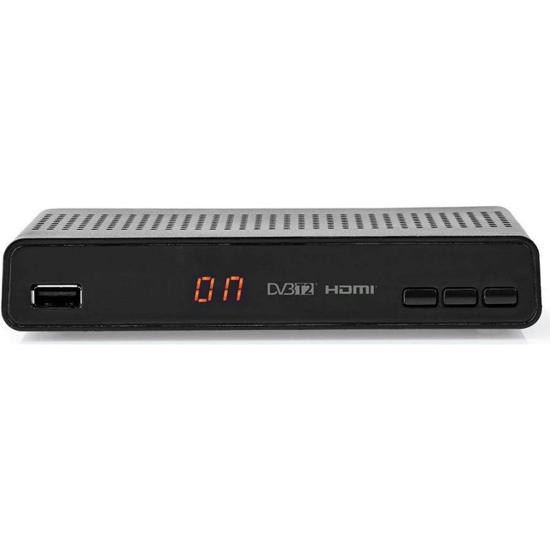 Nedis DVB-T2 Modtager H.265 | 1000 Kanaler | Full HD