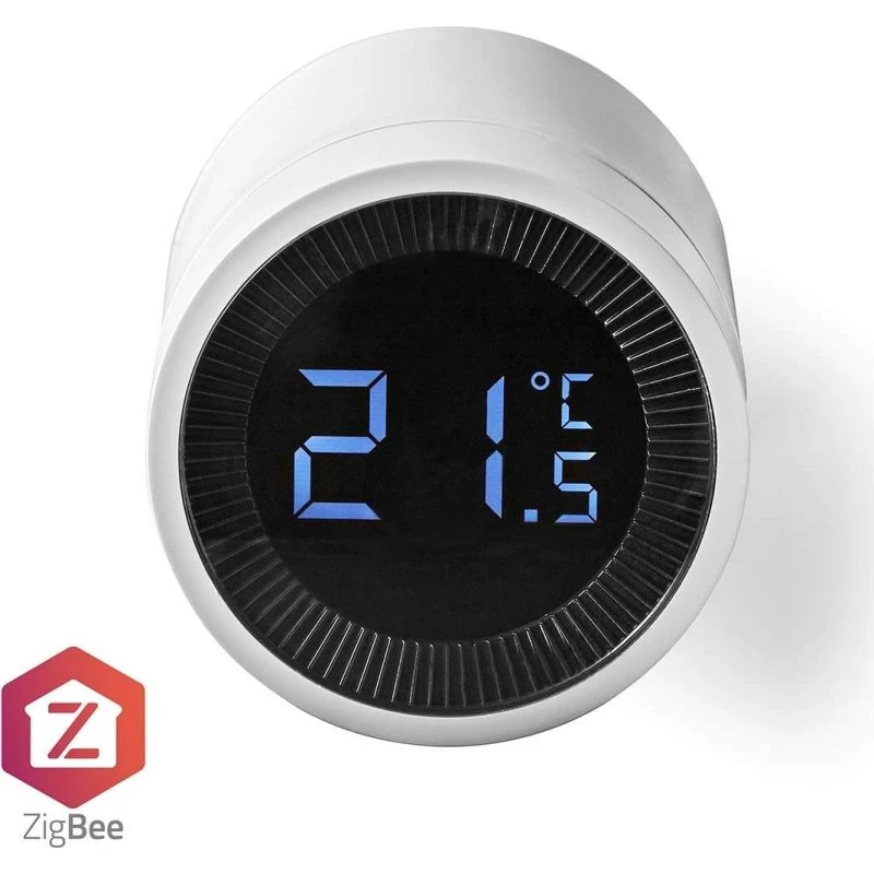 Nedis SmartLife Zigbee 3.0 Radiatorstyring | Batteri | LCD | Android & iOS