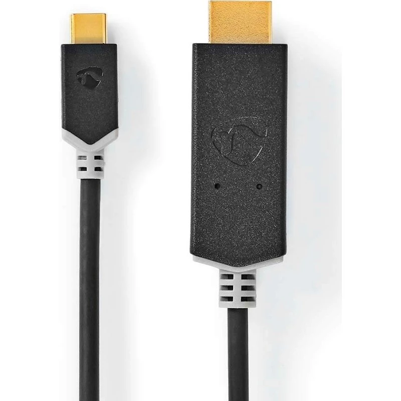 Nedis USB-C til HDMI Adapter 2m 4K@60Hz Guldplateret