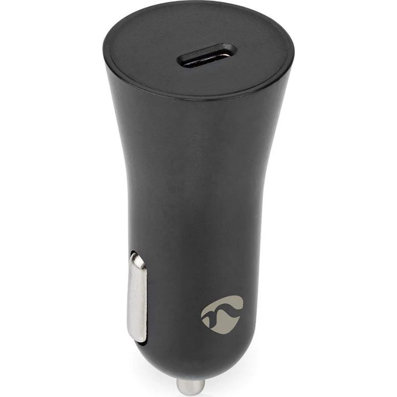 Nedis 20 W USB-C Biloplader | Hurtig Opladning | Automatisk Spænding