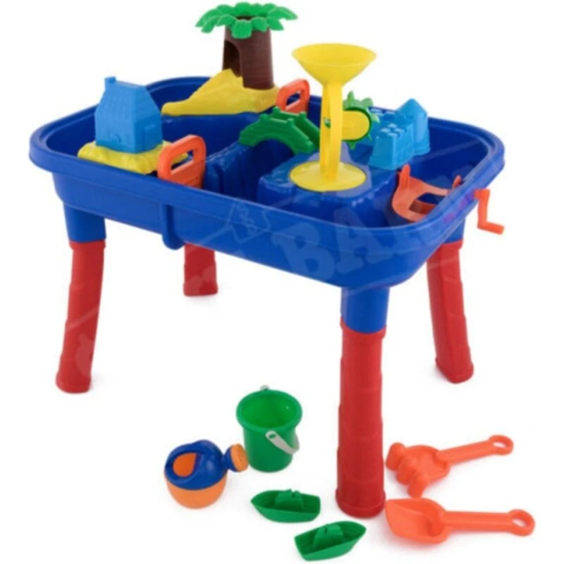 Happy Summer Sand- & Vandlegebord med tilbehør