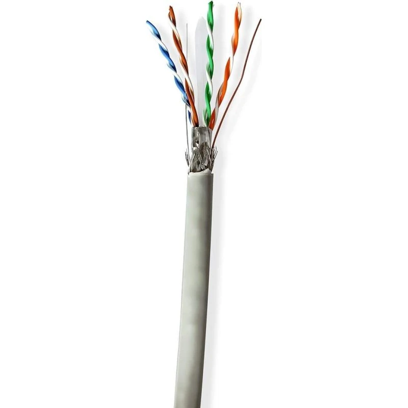 Nedis CCBG8524GY305S CAT6 S/FTP Netværkskabel 305 m Grå