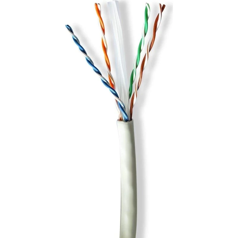 Nedis CCBG8535GY100S CAT6a Netværkskabel, Grå, 100 m