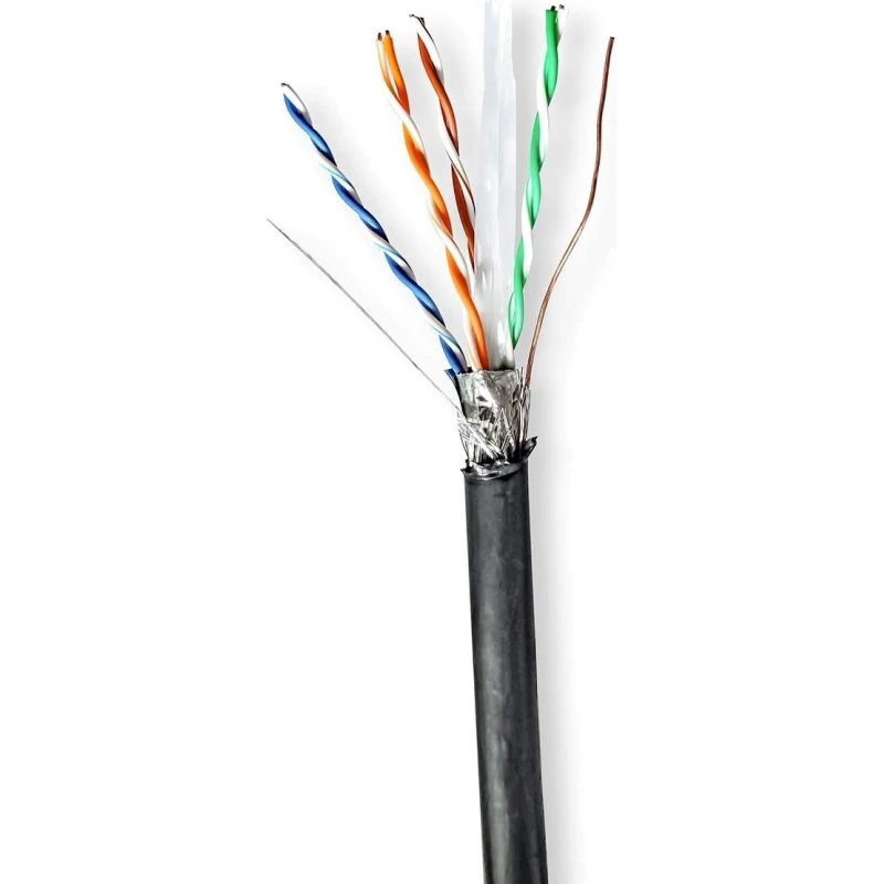 Nedis CCBG8598BK100S CAT6 Netværkskabel 100m Sort