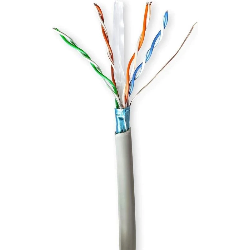 Nedis CCBG8522GY100 CAT6 Netværkskabel 100m Grå