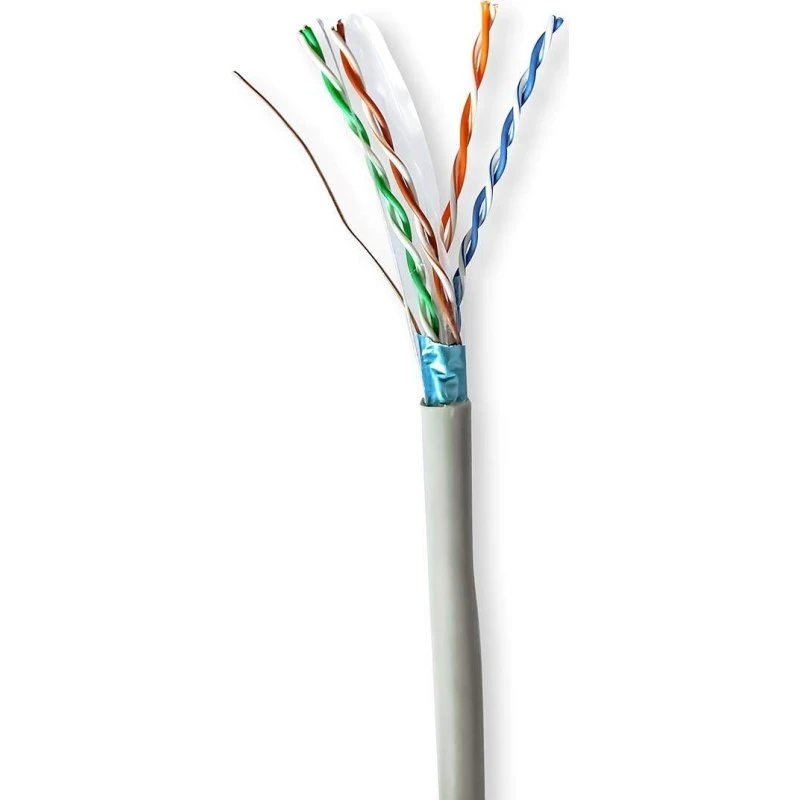 Nedis CCBG8522GY300S Cat6 F/UTP Netværkskabel, Grå, 305 m