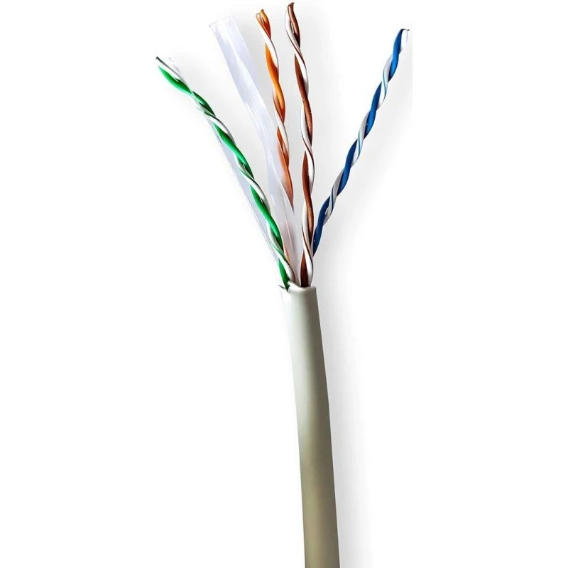 Nedis CCBG8525GY100 Cat6 Netværkskabel 100m Grå