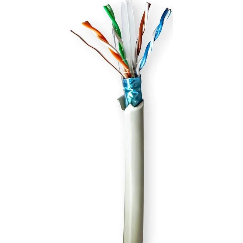 Nedis CCBG8526GY100 CAT6 Netværkskabel, Grå, 100 m