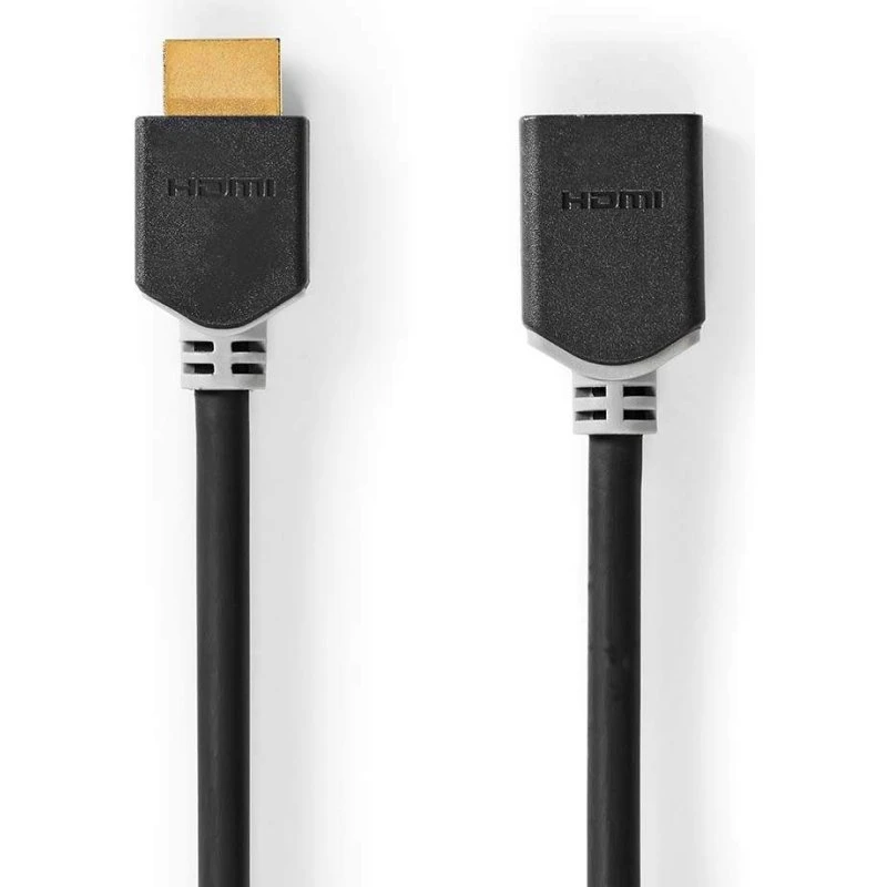 Nedis HDMI 3m Højhastigheds Kabel med Ethernet, 4K@60Hz, Antracit