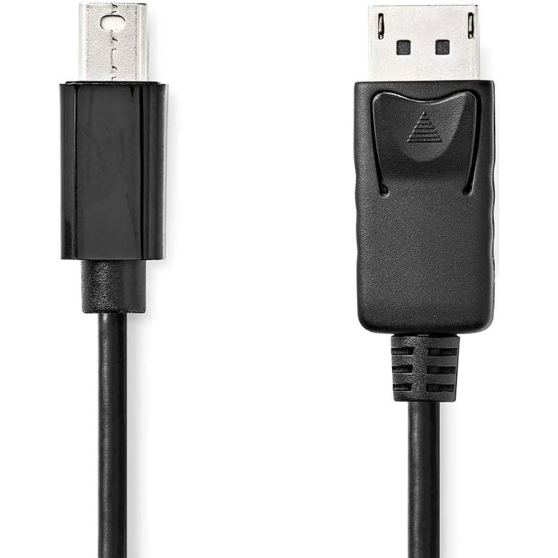 Nedis CCGL37400BK20 Mini DisplayPort til DisplayPort-kabel, 2 m, sort