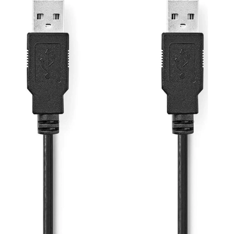 Nedis CCGL60000BK50 USB 2.0-kabel, 5 m, sort